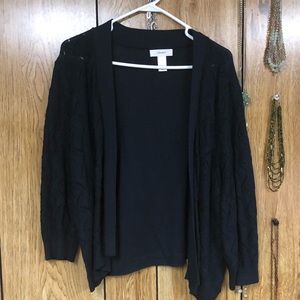 Knit navy cardigan